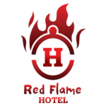 Red flame og logo