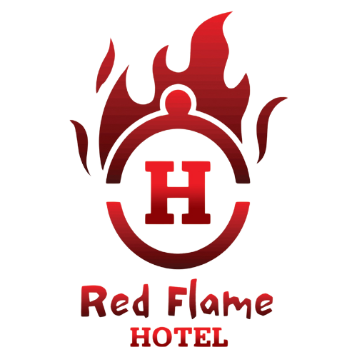 Red flame og logo